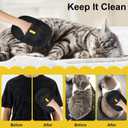 Pet Hair Remover Gloves - 2025 New Electrostatic Pet Hair Remover, Washable Reusable Double Sided Pet Grooming Gloves for Couch, Clothing,Furniture, Carpet, Car Seat (2 PCS)