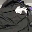 TweedLad Men's Slim Fit 3 Piece Suit Set, Two Button Solid Blazer Jacket with Multi-Functional Pockets for Business/Party XL