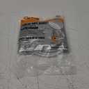 Frost King Tubular Vinyl Gasket Weatherstrip, 1/2" W, 1/4" T, 17' L, White (V18WH)