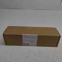 Allinside Magnetic Plastic Wrap Dispenser with Cutter and Labels, Aluminum Foil Holder, Wax Paper Storage Box for Refrigerator, Kitchen Bamboo Organizer Compatible with 12.9" Roll (1 Layer)