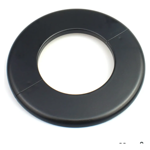 3.0 Inch ABS Wall Split Flange Self-Adhesive Tape Round Escutcheon Plate Cover for Water Pipe Faucet Decoration Accessories