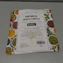 2 x Minimalist Spice Container Labels Self-Adhesive - 160 Stickers for Spice Jars, Spice Jars & Drawers, Round & Rectangular, Waterproof Spice Organiser Labels for Kitchen Organisation (White)