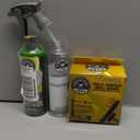 Chemical Guys Foaming Citrus Fabric Clean Drill Brush Kit - High Foaming Stain and Odor Remover, Upholstery, Floor Mat & Car Carpet Cleaner, Deep Cleans & Deodorizes, Citrus Scent - 16 fl oz