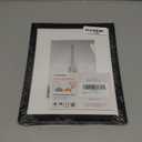 upsimples 8x10 Picture Frame, Display Pictures 5x7 with Mat or 8x10 Without Mat, Wall Hanging Photo Frame, Black, 1 Pack
