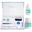 HM Zinc Oxide Eugenol Dental Cement Kit | Super Adhesive | Instant Tooth Repair, Cap, Crown & Bridge Filling | DIY, Self Curing, Sturdy & High Strength |Universal Shade| Emergency Dental Care | 1 Box