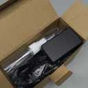 Moist Heat Sinus Pressure Relief Mask with 3 Heat Settings, Extra Large Face Heating Pad for Eyes, Sinusitis, Hormone Migraine, Tension Headache Relief Black