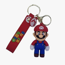 TCB Creations Mario 3D Game Character Figure Silicone Charm Keychain