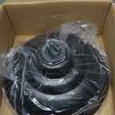 Black Pendant Light 12 Inch,Farmhouse Pendant Lights Kitchen Island, Industrial Metal Hanging Lamp for Kitchen Barn Dining Room Bedroom Hallway, 1 Pack