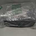 Sivio Weighted Blanket for Adults 100% Cotton, 60"x80" Queen Size 15 lbs, Cooling Summer Heavy Blanket for Sleeping, Breathable Soft Blankets with Premium Glass Beads, Machine Washable, Dark Grey