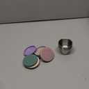 [8 Pack] Salad Dressing Container To Go, 2.4oz Small Condiment Containers with Leakproof Silicone Lids, Reusable Stainless Steel Sauce Cups for Lunch Bento Box, Picnic and Travel