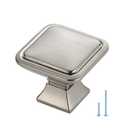 Ravinte Hardware 30 Pack Brushed Nickel Cabinet Knobs Single Hole Center Solid Cabinet Door Handles