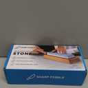 Sharp Pebble Premium Whetstone Knife Sharpening System  1000/6000 Grit Whetstone Knife Sharpener & Honing Kit with Angle Guide & Non-Slip Bamboo Base  Guided Beginner Instructions