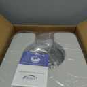 Bedside Commode for Seniors, 6.3 QT Removable Bucket & Splash Guard