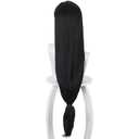 Black Adult Wig Women Long Synthetic Hair with Bangs for Halloween