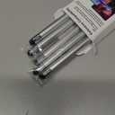 Bopomofo Stylus (5 Pcs), 2-in-1 Stylus Pen for Touchscreen, High Precision and Sensitivity, Suitable for iPhone/ipad/Android Tablets, Compatible with Touch Screens,Silver