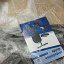 Knee Scooter, 350lbs Capacity, 13" Big PU Seat, Disc Brake Knee Walker, All Terrain Foldable Knee Scooter Walker with Bag for Foot Injuries Compact Crutches Alternative (Champagne)