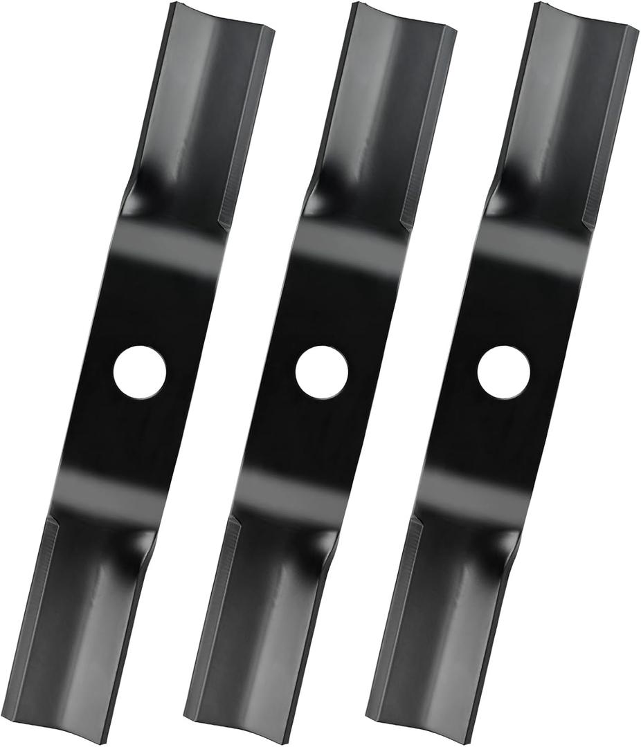 K5583-34340 Mower Blades Compatible with Kubota 48" Deck Z723 Z724, K5583-34350 Blades Fit for RCK48P-751Z 781Z Mowers, Replace K5583-97530, 15314, 340-458, 3 Pack