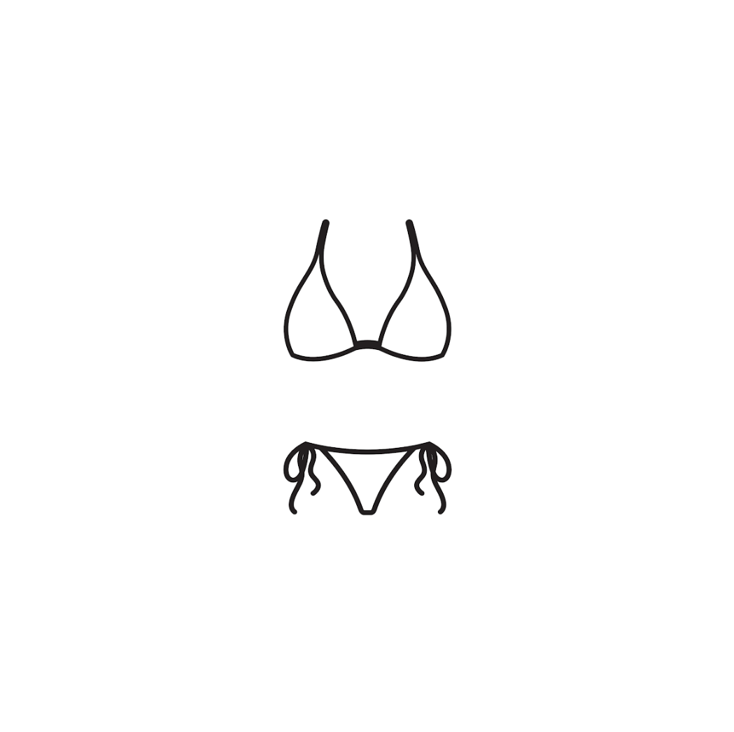 Women's High Waisted Bikini Sets Sporty Two Piece Swimsuits Color Block Cheeky High Cut Bathing Suits Size L