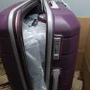 Samsonite Freeform 2-Piece Luggage Set - Carry-On & Large Checked Luggage with Dual Spinner Wheels - Durable Polypropylene Hardshell - TSA Lock, Airline-Approved - Expandable - Amethyst Purple