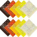 Bandanas Pack 10 Pcs, 100% Cotton Bandanas for Men Women, 22x22 Inches