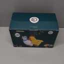 Plush Electric Stuffed Laying Egg Chicken Toy Doll with Sound Music Easter for Boys Girls (Yellow)