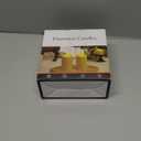 Homemory 6"x3" Outdoor Waterproof Flameless Candles, LED Candles, Battery Operated Candles with Remote and Timers, Electric Fake Plastic Pillar Candles, Ivory White, Set of 2