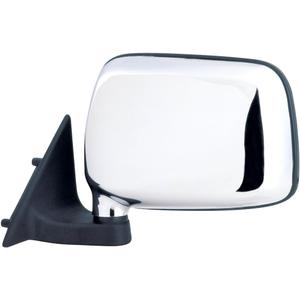 Fit System Driver Side Mirror for Mazda Pick-Up, Chrome, Foldaway, Manual