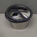 6.5L Dog Water Bowl No Spill 1.6 Gallon Stainless Steel Water Bowl for Dogs 220oz Large Capacity No Splash Slow Drinking Feeder with Anti-Slip Mat for Messy Drinkers 6.5L+2 Filters