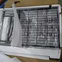 Feandrea 38.6" Dog Crate Furniture, Indoor Dog Cage Side End Table, XL Pet Wood Kennel for Large and Medium Dogs up to 70 lb with Multi-Purpose Removable Tray, Double-Door Pet House, Greige