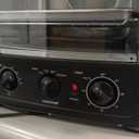 Nutrichef Vertical Countertop Oven with Rotisserie, Bake, Broil, & Kebab Rack Functions - Adjustable Settings - 2 Shelves - 1500W - Thanksgiving Turkey - Includes Grill, Kebab skewer racks & bake pan