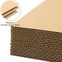 Golden State Art 50 Pack 16x20 Corrugated Cardboard Sheets 1/8" Thick | Brown Flat Layer Pads, For Packing, Mailing or Art Crafts, Cardboard Inserts