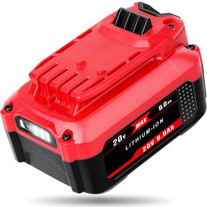 CMCB205 5.0Ah 20V Replacement Battery for Craftsman 20V Lithium-Ion Battery CMCB201 CMCB202 CMCB204 CMCB205 CMCB206 CMCD700C V20 Series Cordless Power Tools