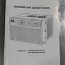 12,000 BTU Window Air Conditioner, 3-in-1 AC Unit with Dehumidifier for Large Room/Living Room Up to 550 Sq. Ft, Quiet & Energy Saving Window AC with Remote, 4 Fan Speeds, 24H Timer, Sleep Mode