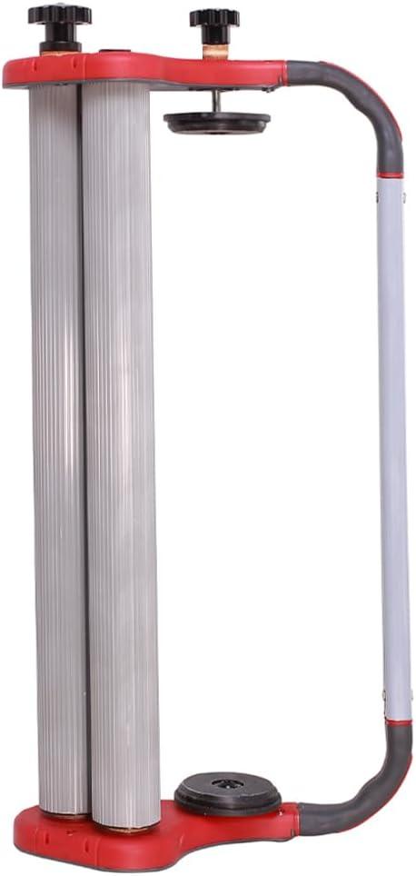 Pre Stretched Handheld Stretch Wrap Film Dispenser, Double Roller Design Manual Film Wrapper Wrapping Hand Tools, for 20" (50cm) Stretch Film Packing