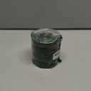 Green Ti Leaf Ribbon 4" x 50 Yard Poly Floral Craft Decoration Satin Waterproof Ribbon for Indoor Outdoor Wrap Florist, Holiday Decorating, Wedding Bouquet, Art Crafts etc