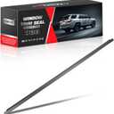 Rear Tailgate Liftgate Trunk Hatch Car Outer Door Window Moulding Sweep Felt Trim Seal Weatherstrip Compatible with Toyota 4Runner 2010-2024 Replace 68292-35041