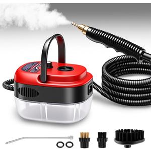 Handheld Steam Cleaner, 2500W Portable High Temp Bathroom Power Steamer Cleaning Machine High Pressure Steam Cleaner For Home Use Kitchen Grease Car Detailing