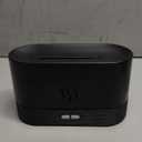 Flame Air Diffuser Humidifier,Upgraded Scent Diffuser for Essential Oils,Ultrasonic Aromatherapy,Fire Mist Humidi with 2 Brightness,Auto-Off Function for Room Home Office(Black) (180ml)