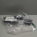 BoostArea LED 4 Light Track Lighting Kit, Black 4 Way Ceiling Spot Lighting, Flexibly Rotatable Light Head for Kitchen, Living Room, Bedroom, Bulb Not Included