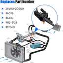 Coolant Thermostat Housing Assembly 25600-2G500 for Hyundai Sonata Tucson Santa Fe Sport 2010-2016 Kia Sportage Optima Sorento 2011-2016 2.4L L4 Replace 256002G500 86025 86230 902-5128 81706