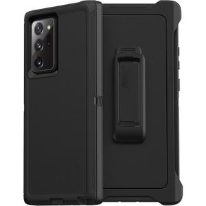 Defender Case Compatible with Samsung Galaxy Note20 Ultra Case 5G - Black
