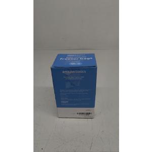 Amazon Basics Reclosable Freezer Quart Bags, BPA Free, 120 Count (Previously Solimo)