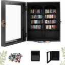 Anxiety Bookshelf, Mini Books Display for Stress Relief, Small Decorative Miniature Library for Book Lovers,Family and Friend Gift (Black)
