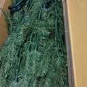 National Tree Company 6 ft Pre-Lit Dunhill Fir Artificial Christmas Tree, 600 Clear Lights, 1,430 Tips, Includes Stand, Green