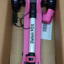 Electric Scooter for Kids Ages 3-8, Kids Electric Scooter, 3 Wheel Electric Scooters with Flash Wheels and Widen Anti-Slip Deck, 3 Adjustable Height, 5MPH Safe Speed, Gift for Boys and Girls (Pink)