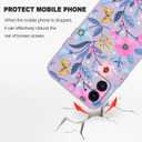 for iPhone 11 Case, Slim Silicone Anti Fingerprint Anti Scratch Microfiber Lining Phone Cover for iPhone 11 6.1 inch, Flower Purple