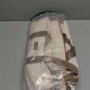 Puffer Lunch Tote Bag for Women, 15.6 Inch Laptop Work Bag with Insulated Lunch Compartment & Large Cup Holder, Lightweight Quilted Puffy Lunch Box Purse for Teacher Nurse Travel Office Daily School (Brown)