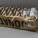 JONATHAN Y UMB1002A Tracy 9 ft. Classic MidCentury Scalloped Fringe Market Patio Umbrella with Auto-Tilt, Crank, Wind Vent and UV Protection in Coral Red/White