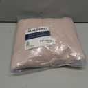 Sun Zero Easton Energy Saving Blackout Grommet Curtain Panel, 40" x 84", Blush Pink