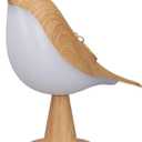 Bird Table Lamp Built in, Sm Bird Table Lamp Touch Control 3 Color Mode Dimmable USB Rechargeable Cordl Desk Light for Bedroom Bedside Kids Table LampBird Night